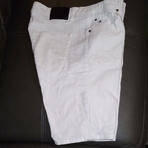 Tailor Vintage White Jean Shorts for Men
